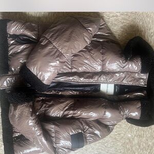 Calvin Klein Kids Metallic Brown Jacket